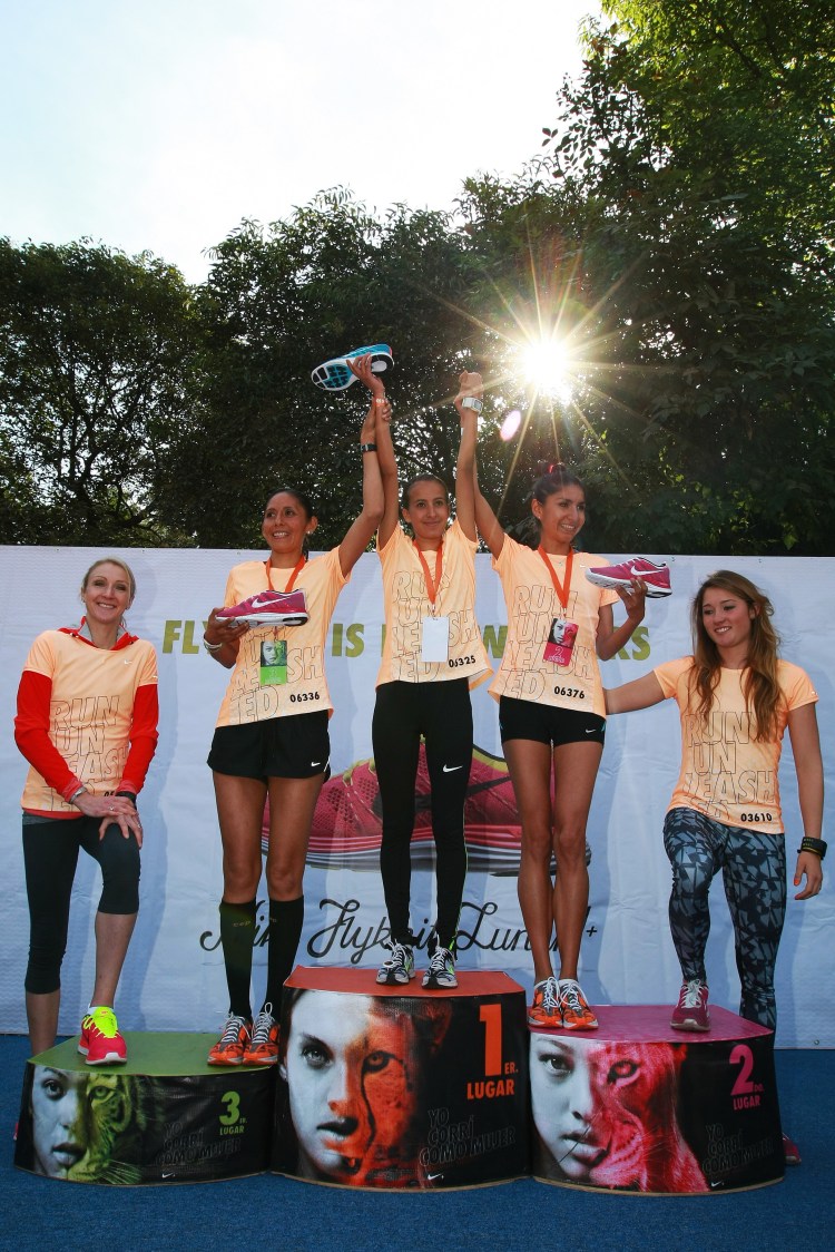 carrera nike nosotras corremos 2013 premiacion