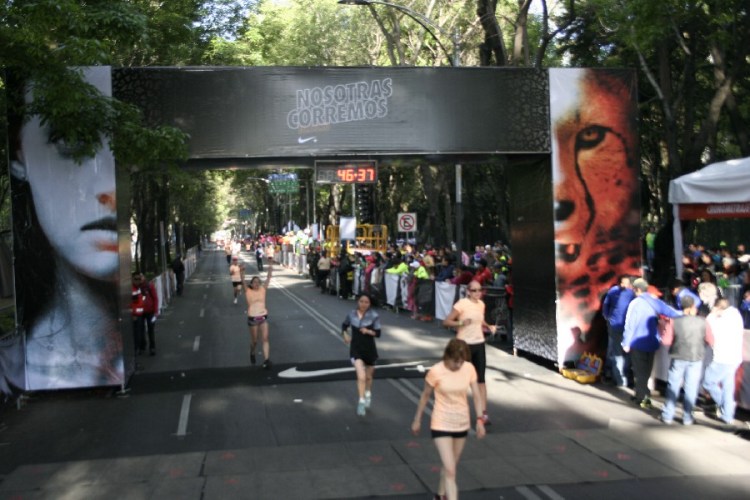 nosotras corremos 2013 carrera nike df mujeres meta