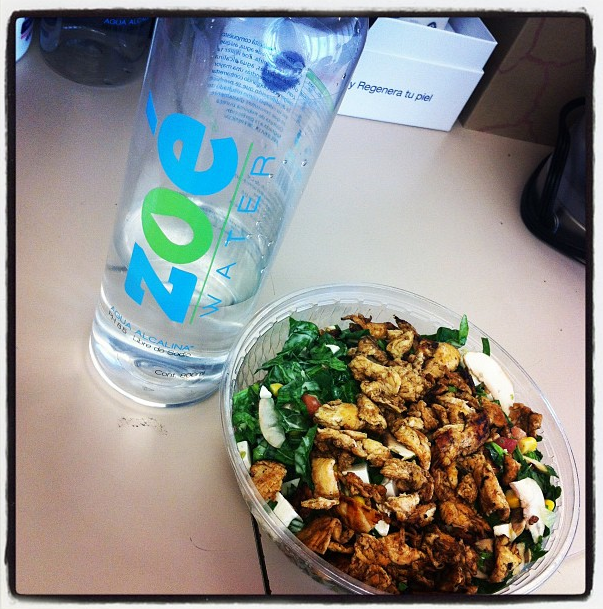 ensalada zoe water