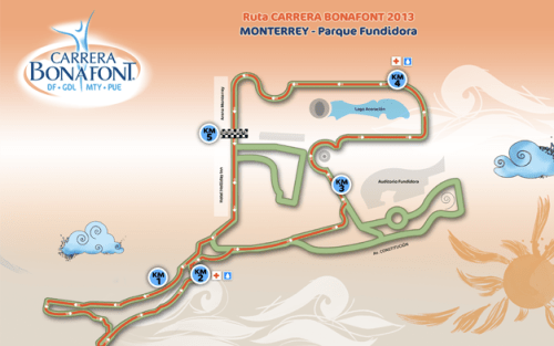 ruta carrera bonafont monterrey