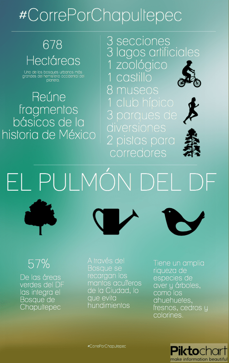 bosque de chapultepec infografia
